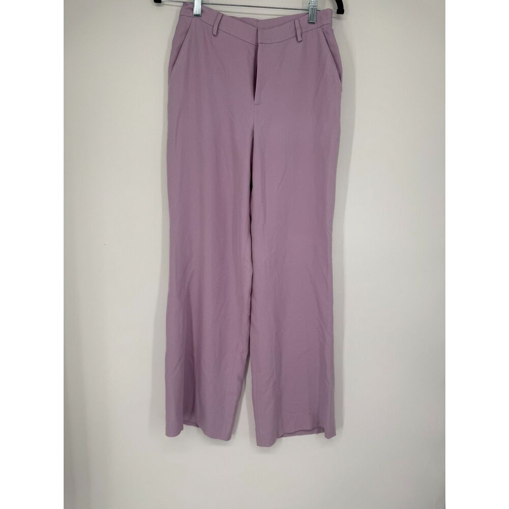 Ralph Lauren Petite Lavender 100% Silk Pants Size 2P